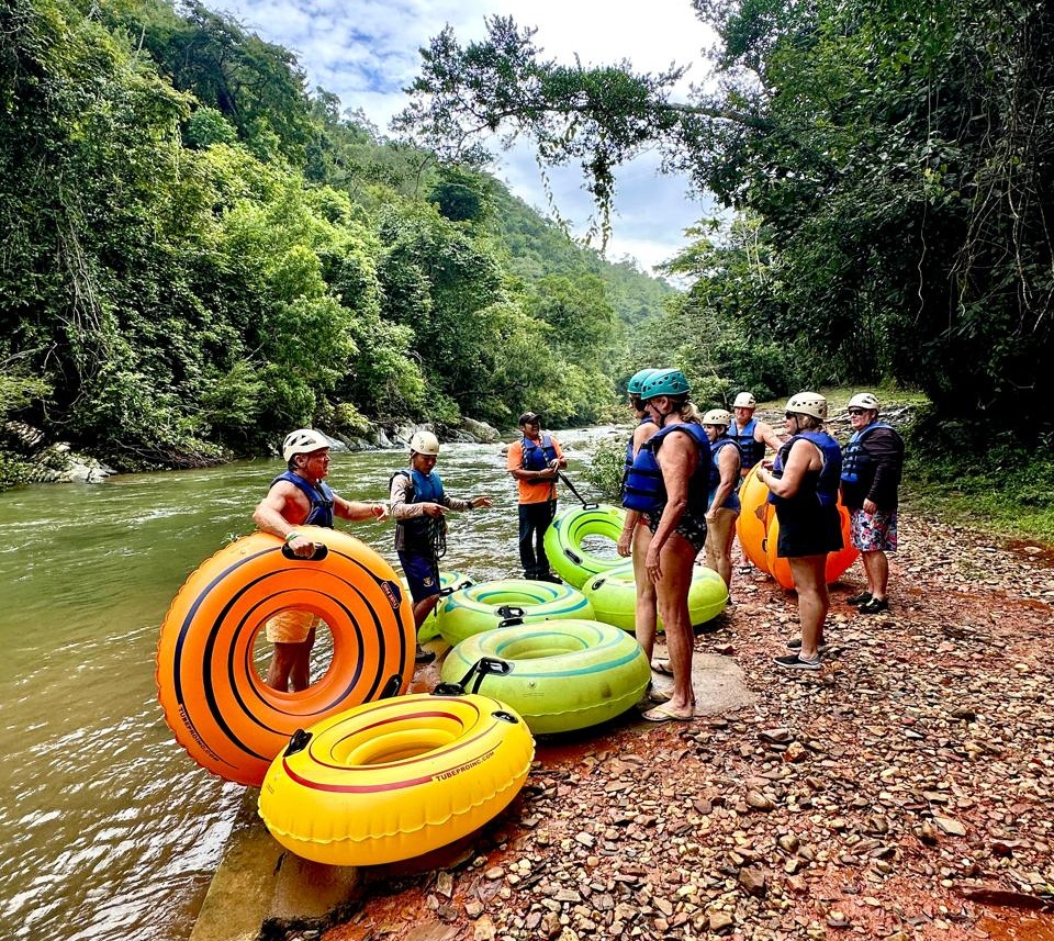 Rivertubing start at Mayanking 
